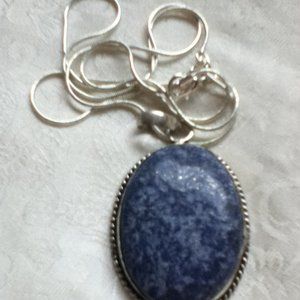 Beautiful Lapis Lazuli Pendant Necklace